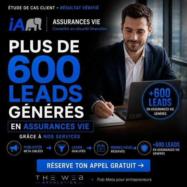 Caso de éxito iA — Seguros de vida — Más de 600 leads generados en seguros de vida