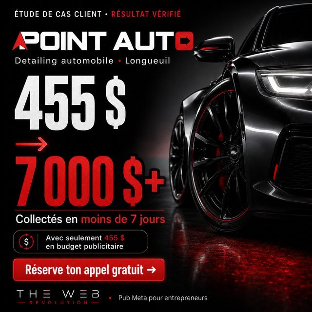 Caso de éxito Point Auto — $455 invertidos → más de $7,000 cobrados en menos de 7 días