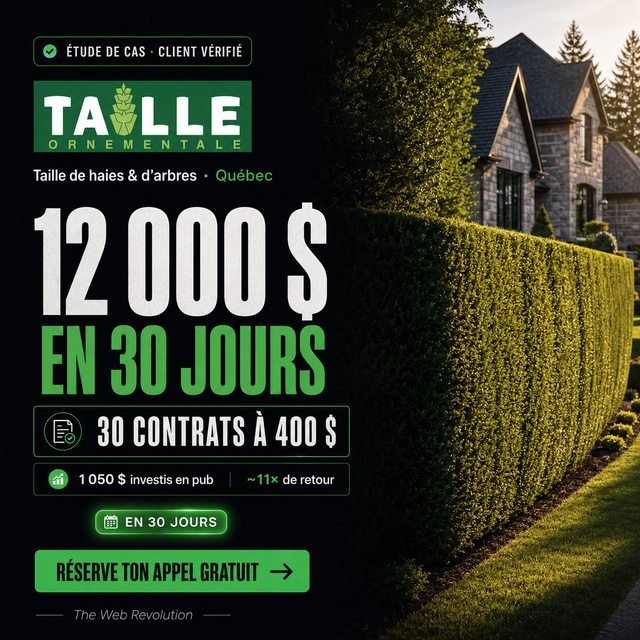 Caso de éxito Taille Ornementale — $1,050 invertidos → $12,000 en 30 días · 30 contratos de $400 · ~11× de retorno